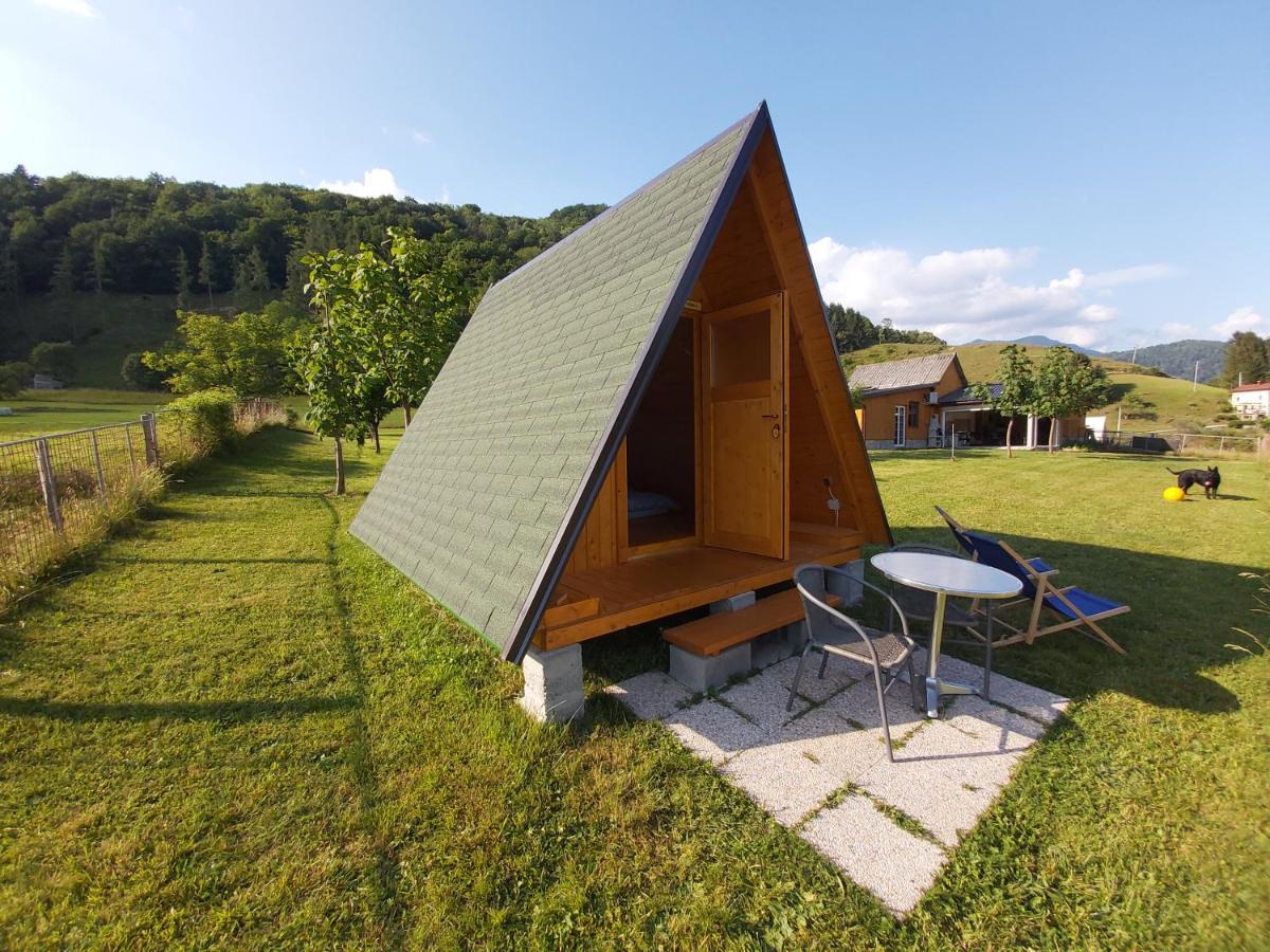 Glamping Hiske Petrin Otel Tolmin Dış mekan fotoğraf