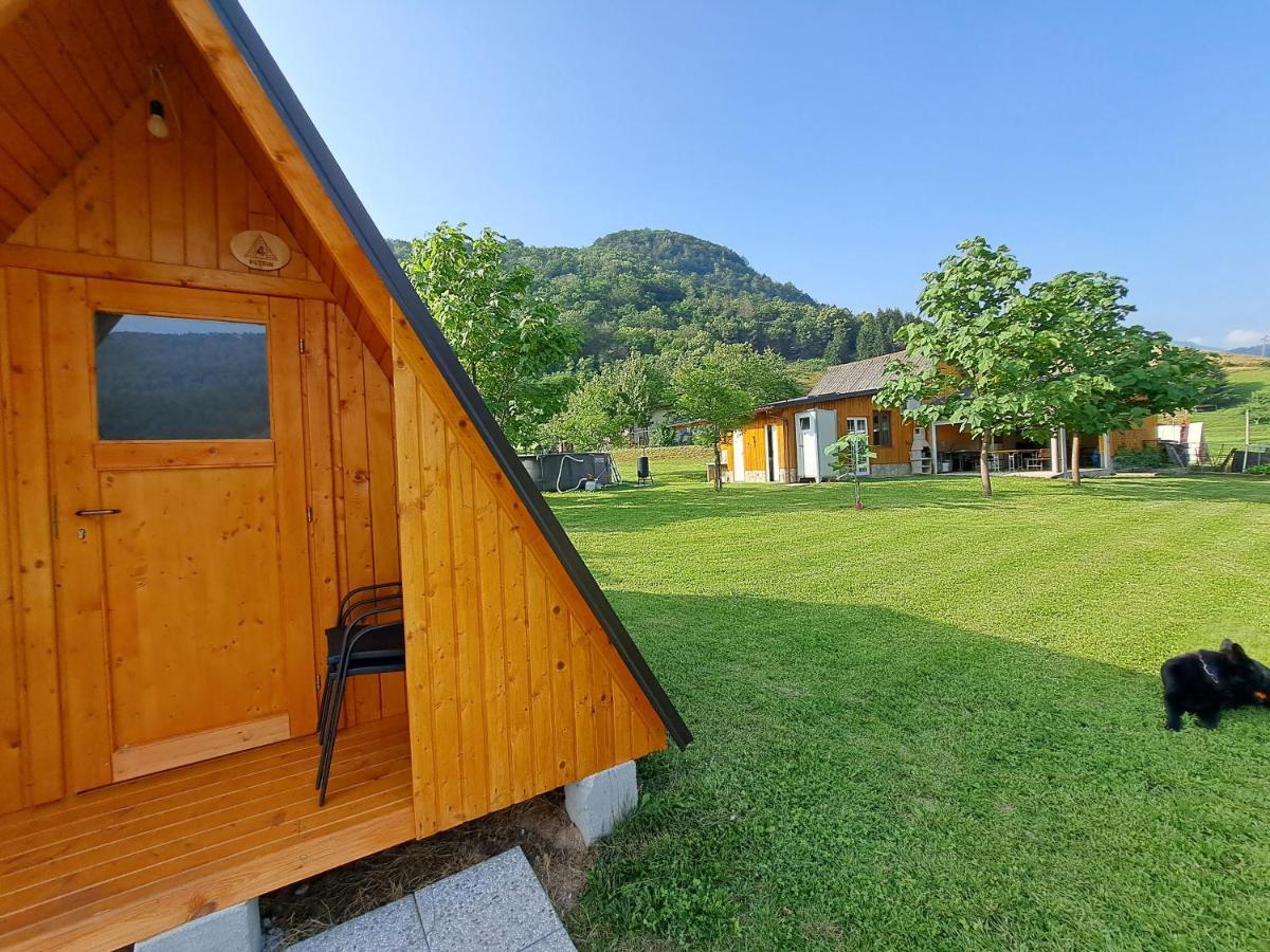 Glamping Hiske Petrin Otel Tolmin Dış mekan fotoğraf